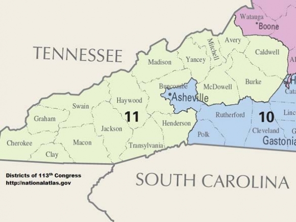 NC Congressional districts struck down
