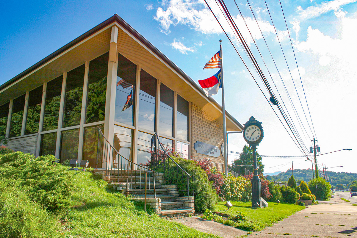 Tiny Clyde, near the center of Haywood County, faces a number of challenges generally and specifically related to Hurricane Helene.