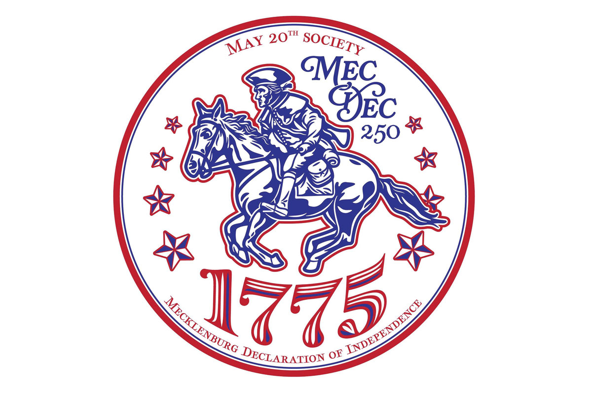 The May 20 Society, an organization dedicated to raising awareness of the Mecklenburg Declaration, is ready for the 250th anniversary commemoration. May 20 Society photo