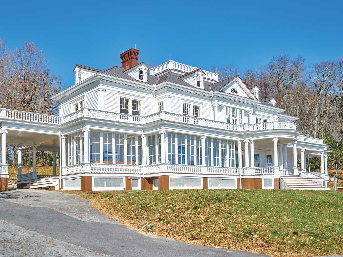 Moses and Bertha Cone built Flat Top Manor around 1901 as the centerpiece of their idyllic mountain retreat. Donated photo