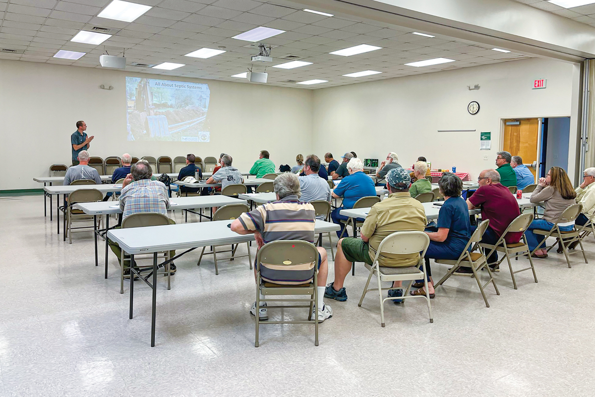 Haywood Waterways hits septic repair milestone