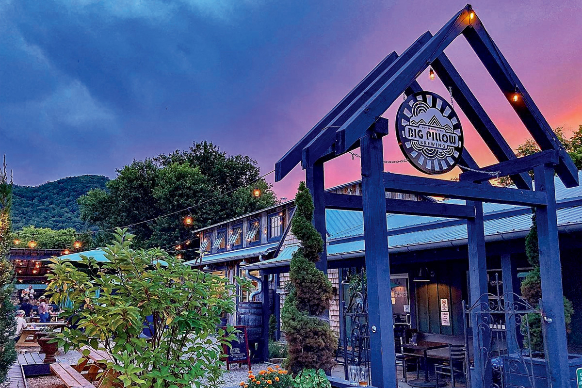 After several months of unknowns following the destruction from Hurricane Helene, Big Pillow Brewing in Hot Springs is gearing up for a busy summer season. File photo