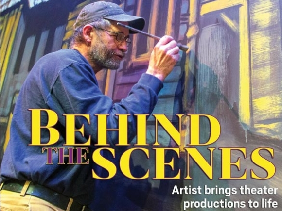 Behind the scenes: Artist brings theater productions to life
