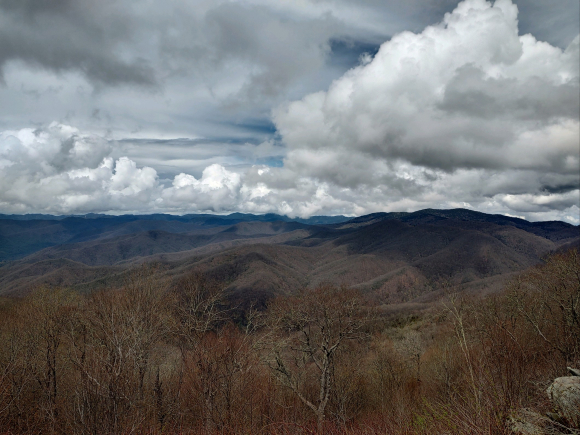 A lazy afternoon along the Blue Ridge Parkway.