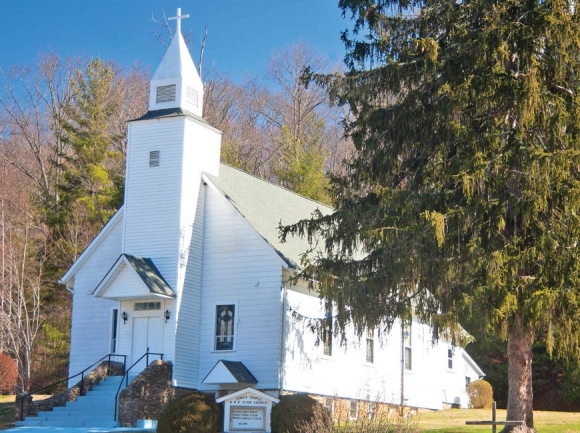 A number of historic structures in Waynesville’s African American community like Jones Temple on Pigeon Street could benefit from a historical documentation. Cory Vaillancourt photo