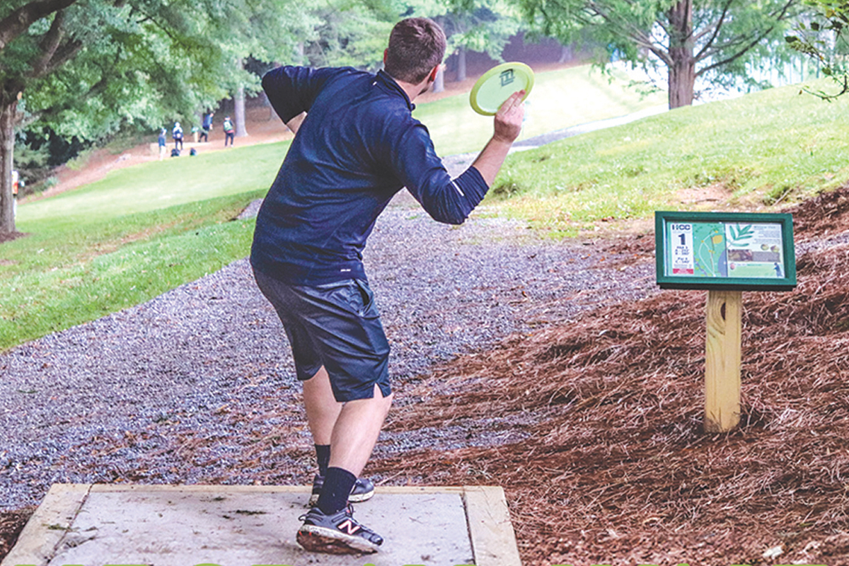 The tournament will be held at Haywood Community College’s disc golf course. Donated photo