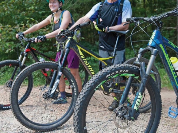 Backyard trails Local mountain bike trails surge to popularity