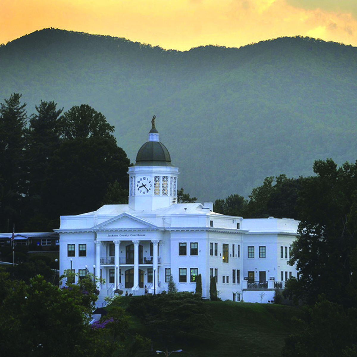 The Jackson County Public Library is located in the old courthouse. File photo 