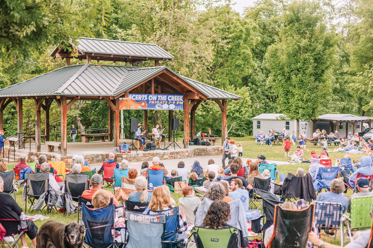 ‘Concerts on the Creek’ nominated for award