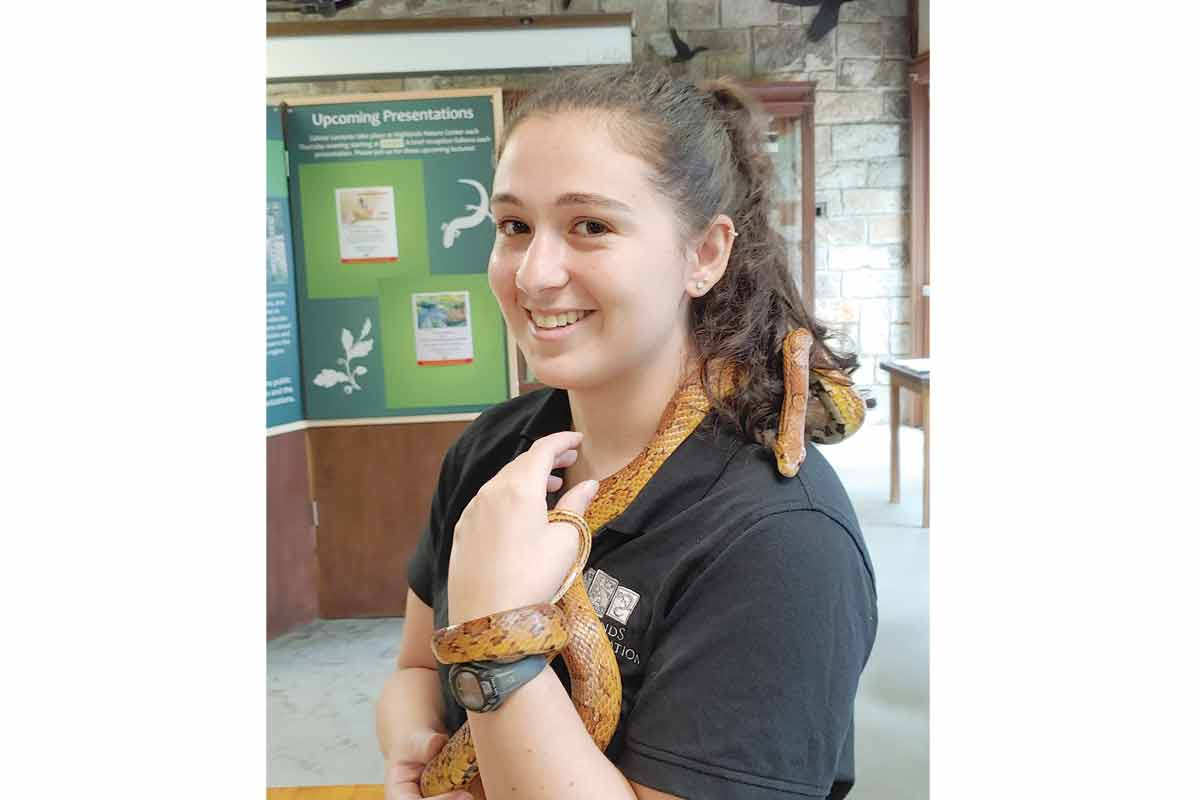 The Highlands Nature Center is home to some scaly residents. Donated photo