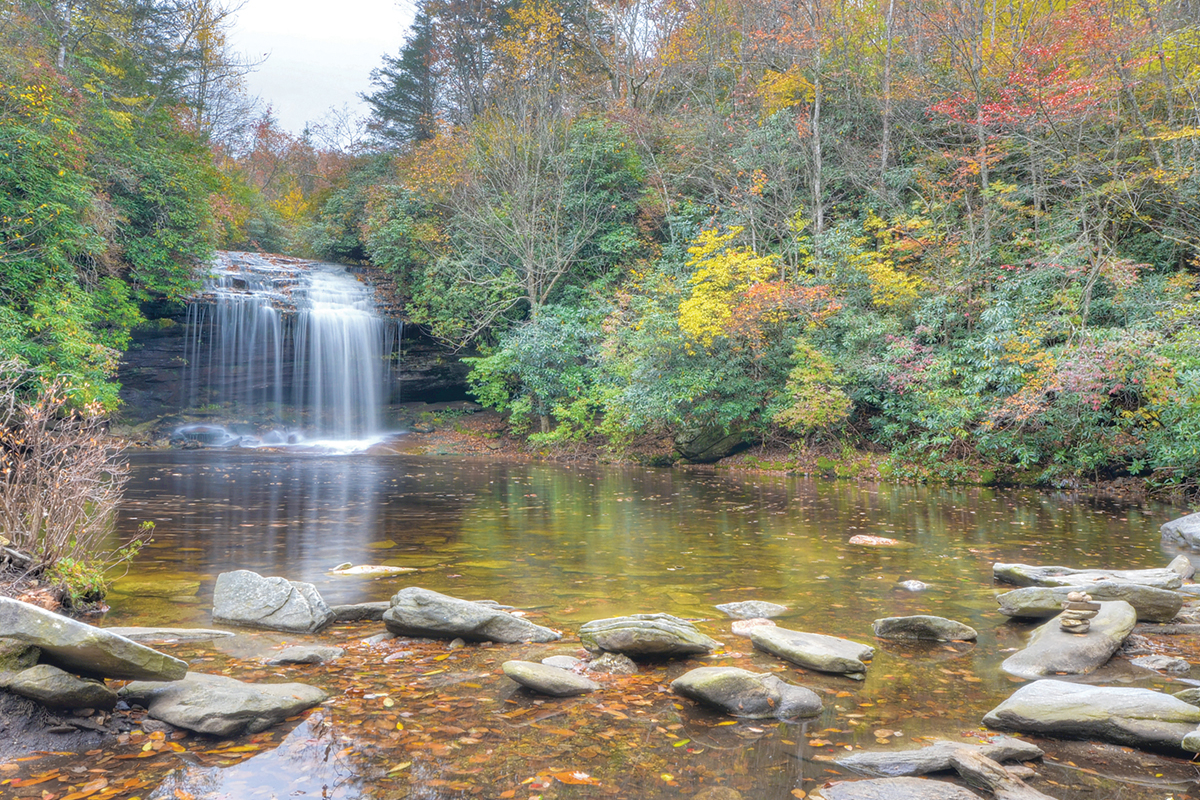 The conservation plan will aim to protect some of Jackson County’s most precious natural resources, such as Schoolhouse Falls. File photo