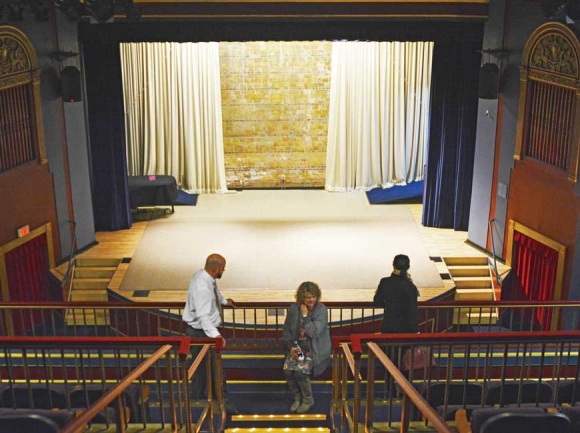 Canton’s Colonial Theater (above) is in near-pristine condition but operates at a $110,000 yearly loss. File photo