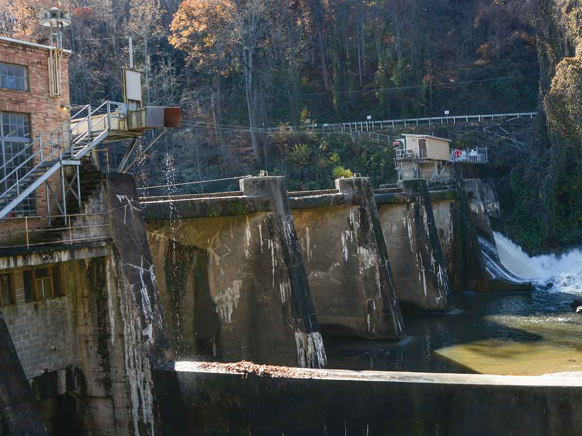 In use since 1925, Ela Dam sits above an ecologically important stretch of river. Holly Kays photo