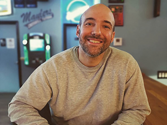 Brett at the Cresskill Tavern. (photo: Garret K. Woodward)