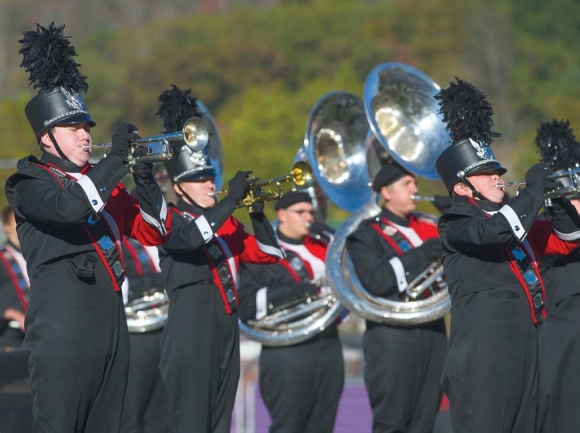 WCU’s high school marching band tournament