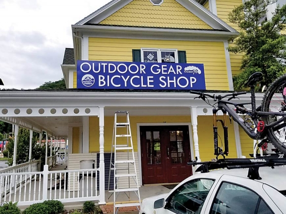A new outpost for Motion Makers Bicycles and Outdoor 76 is located at 17 Big Cove Road in Cherokee. Donated photo
