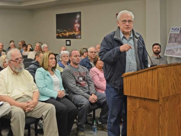 Dillsboro river park proposal draws a crowd