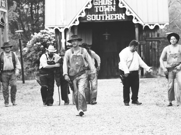 Ghost Town’s iconic gunfighters reunited for one last performance before renovations on the park begin. Jeffrey Delannoy photo