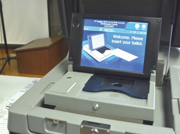 Next year, voters in Haywood County and across the state could see new machines at their polling places. Cory Vaillancourt photo