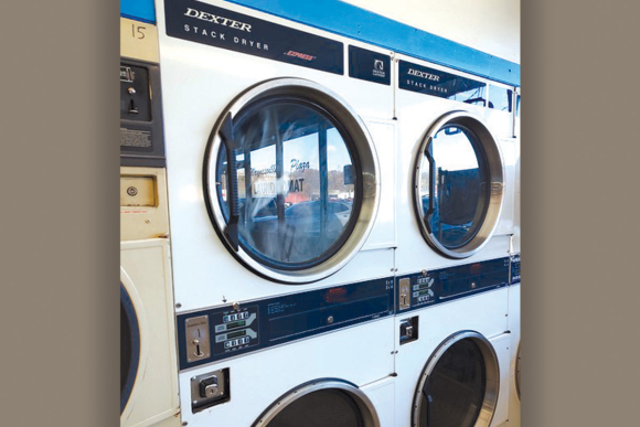 The Waynesville Plaza Laundromat. Garret K. Woodward photo