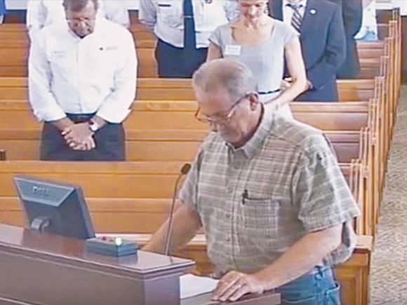 In whose name? Haywood commissioners asking for trouble in prayer case