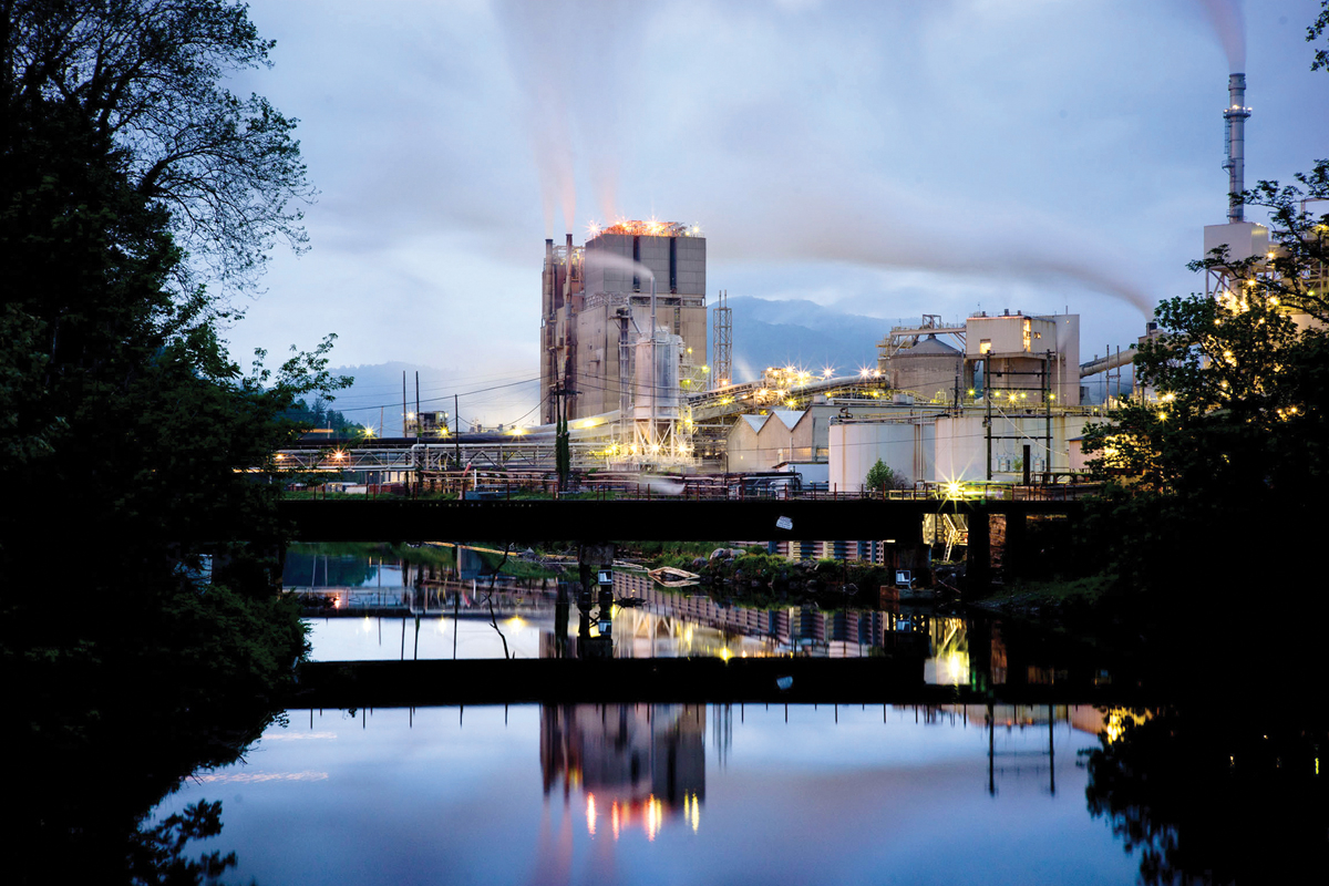 Canton will soon hold its first municipal election ever without the iconic paper mill in operation. Max Cooper photo