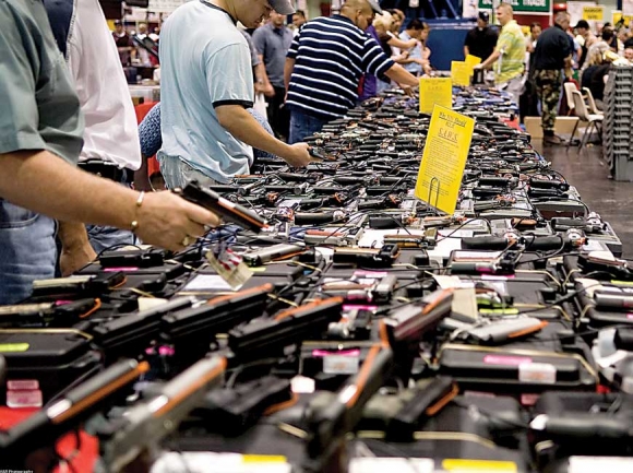 Houston gun show. creative commons photo