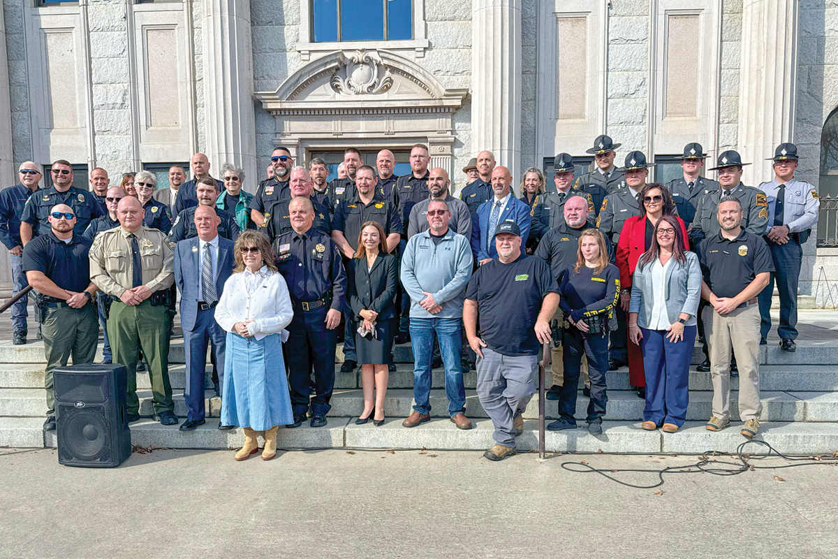 Local law enforcement and elected leaders gathered to reaffirm their commitment to combat drunk driving in Western North Carolina. 
