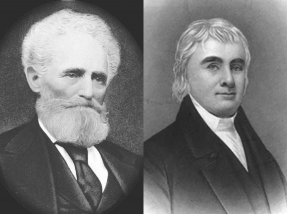 Nicholas W. Woodfin (left) and John Haywood.