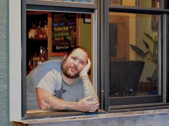 Doug Weaver, co-owner and executive chef at The Sweet Onion in Waynesville. (photo: Garret K. Woodward)