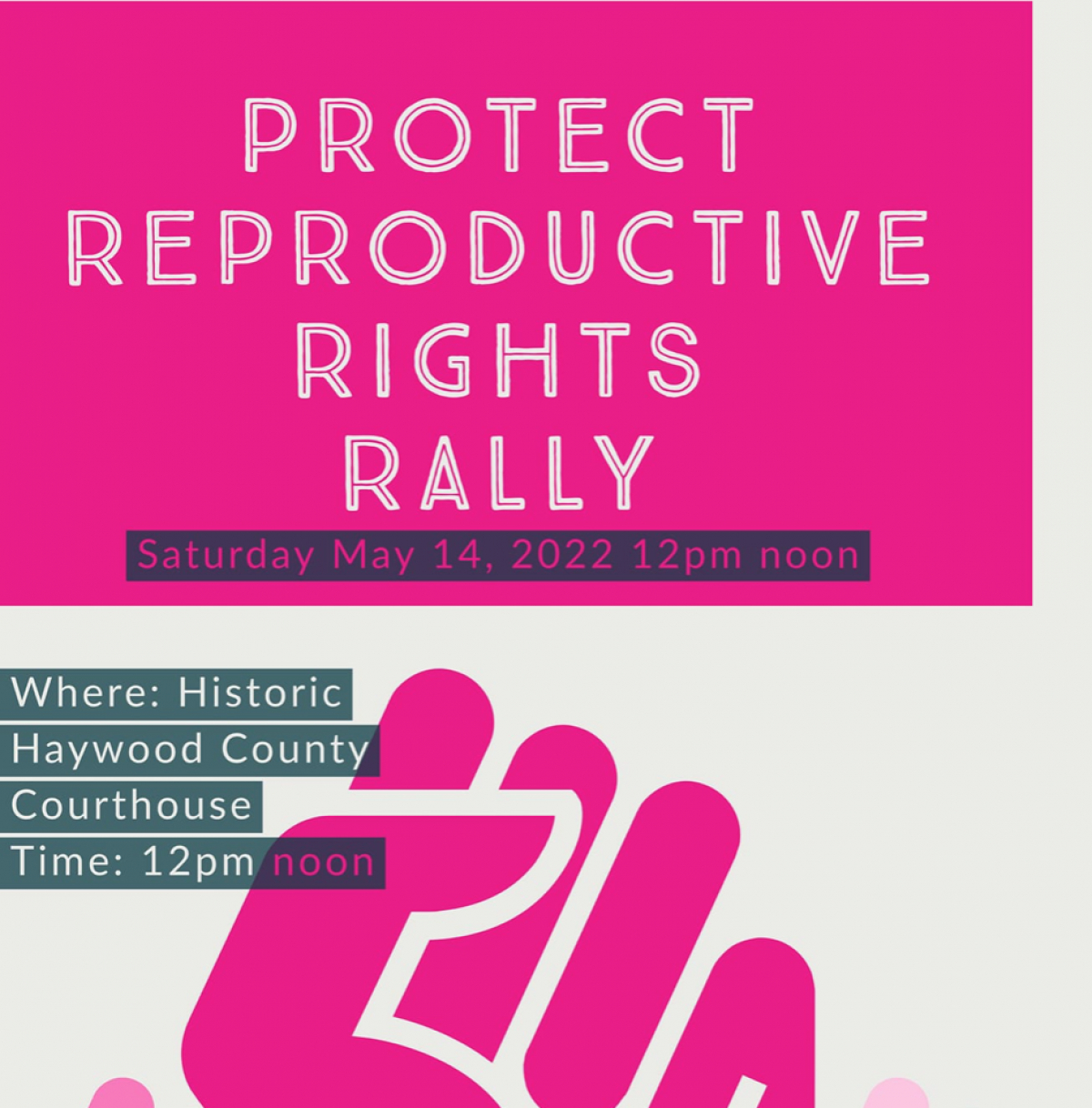 Reproductive Rights Rally
