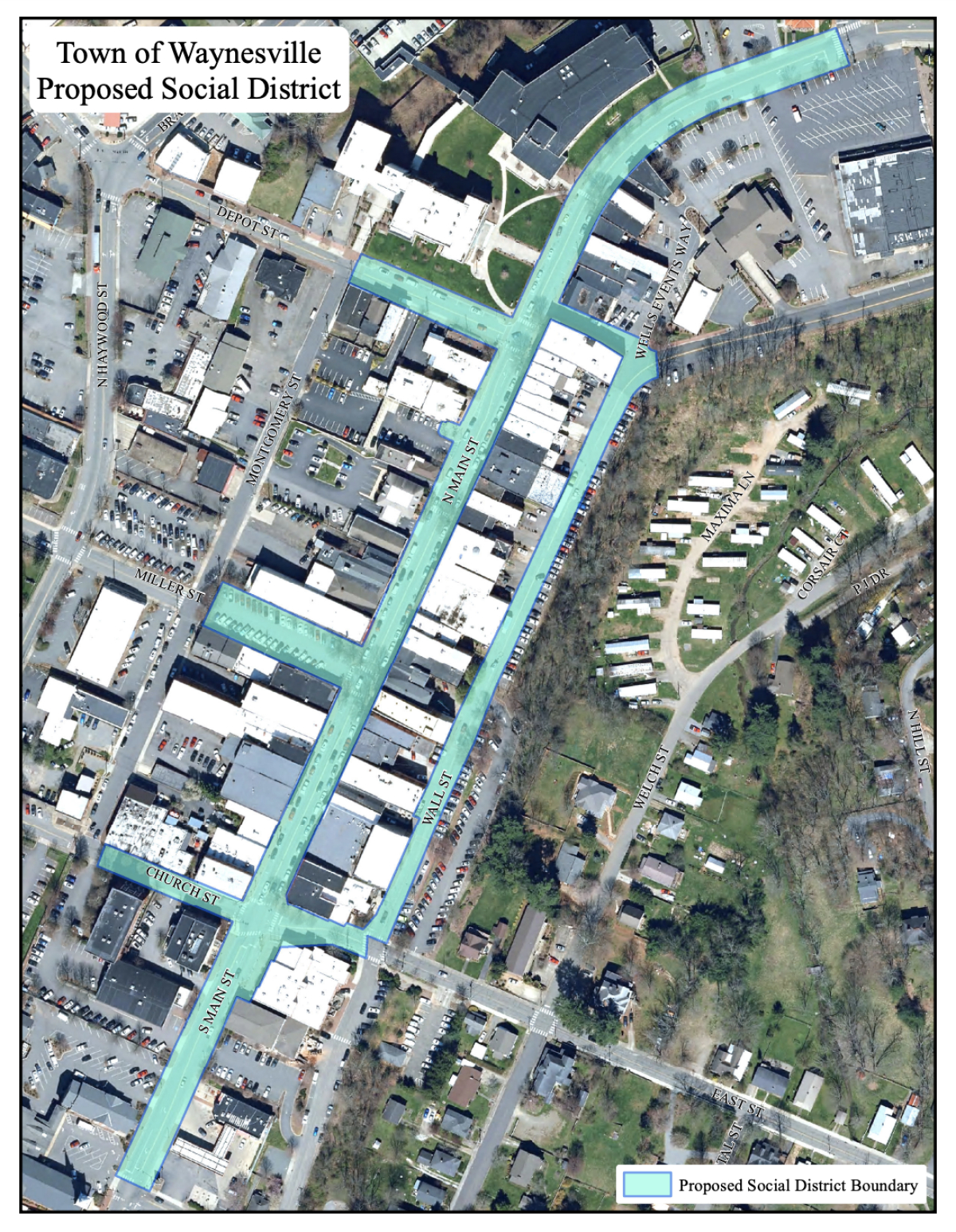 Contentious vote coming on Waynesville social district