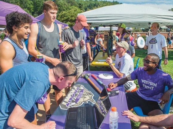 Enrollment at WCU has been on the upswing over the past decade, but that growth is expected to moderate given demographic trends. WCU photo