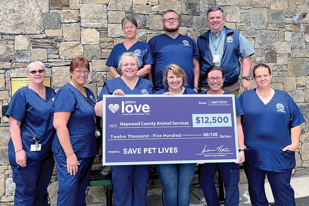 The $12,500 grant investment came from the nonprofit Petco Love.