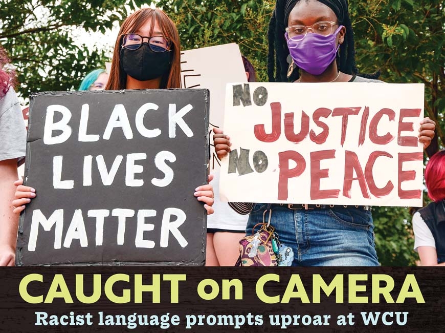 Student videos with racist language spark anger at WCU