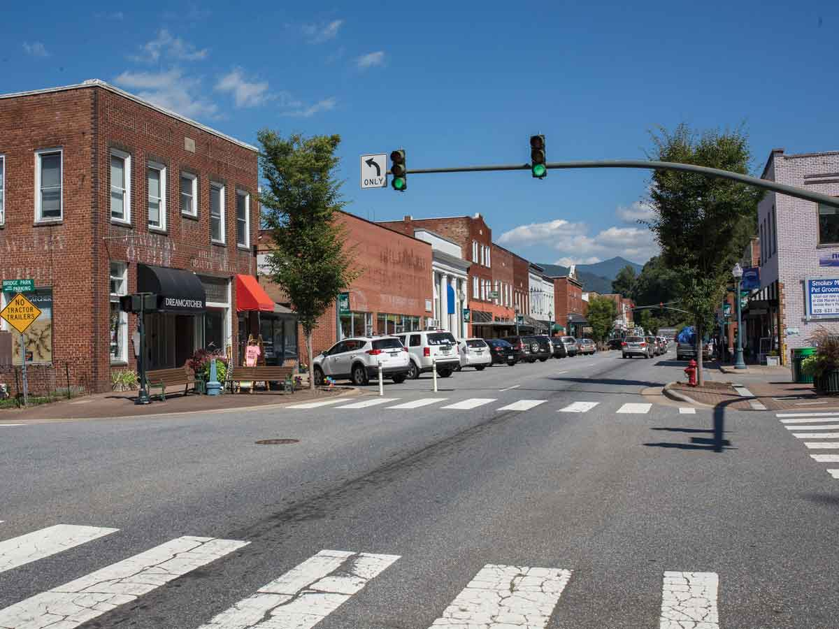 Downtown Sylva.