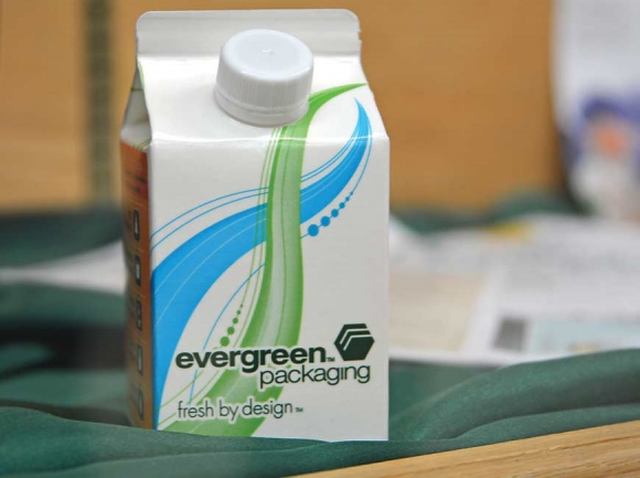 Pollution-reducing investments made by Evergreen Packaging in Canton will earn them a small tax break. File photo
