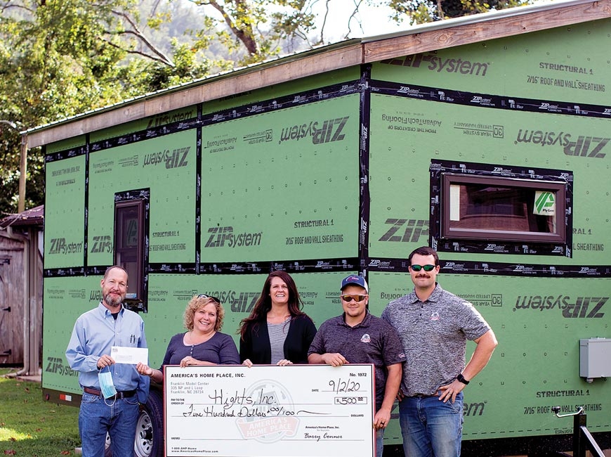 HIGHTS builds tiny home to support programs