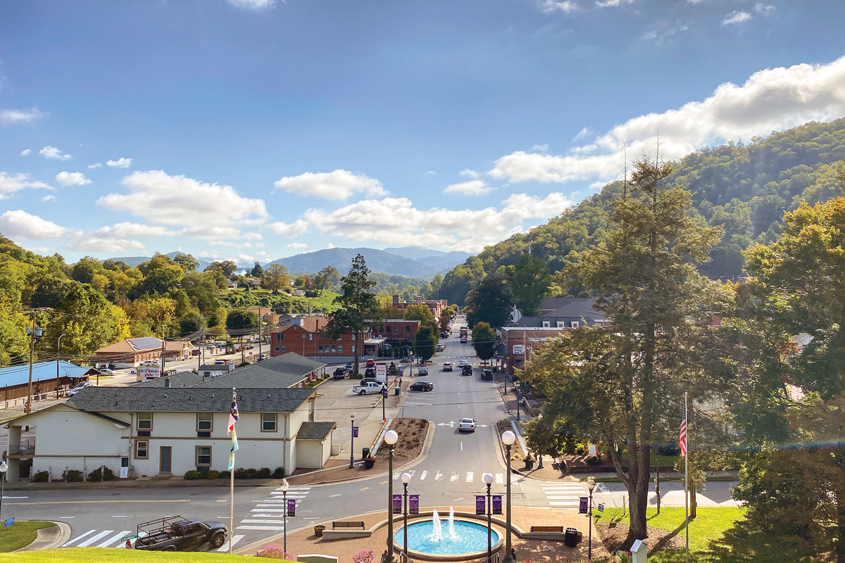 Downtown Sylva. File photo