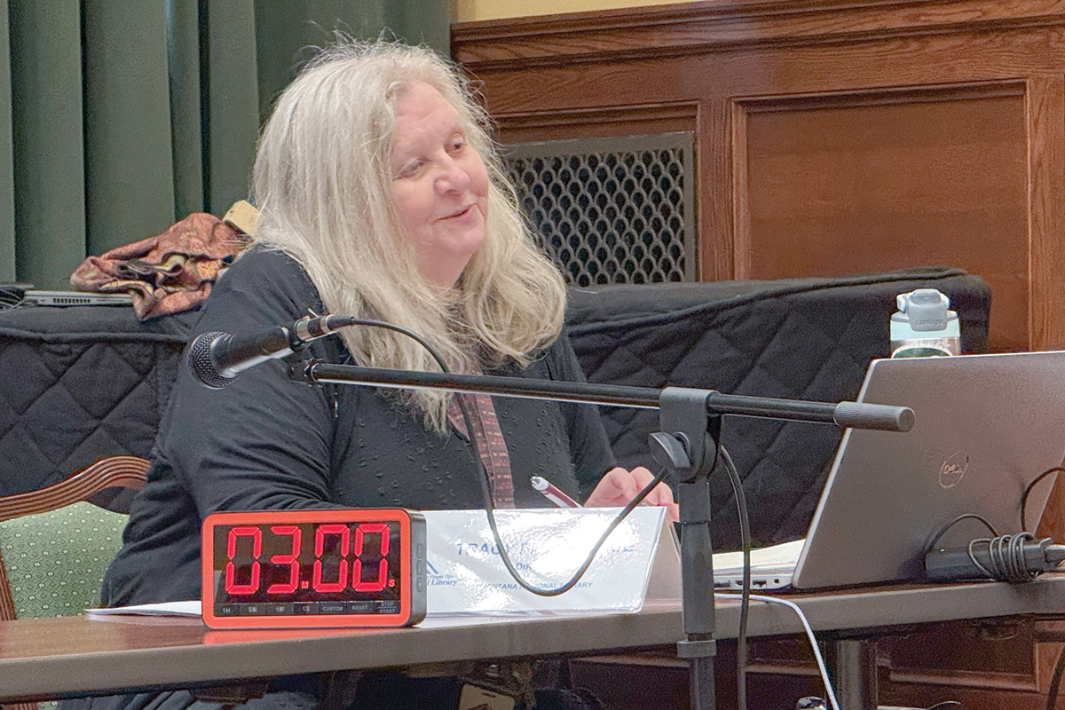 The Feb. 9 Fontana Regional Library Board meeting was Director Tracy Fitzmaurice’s last. 