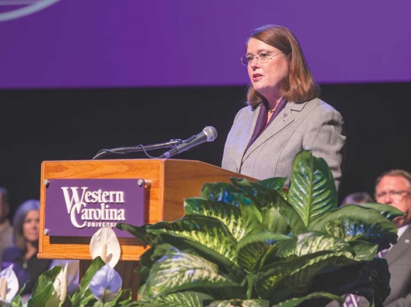 Kelli R. Brown, Ph.D., has been chosen as Western Carolina University’s 12th permanent chancellor. Donated photo