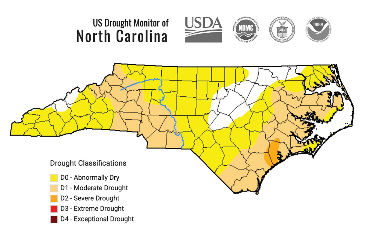 Much of Western North Carolina still abnormally dry