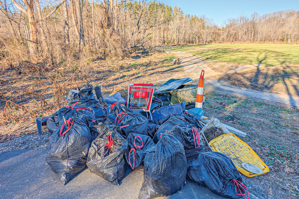 Crews will conduct cleanups across private and public land, along and within the waterways, using boats and barges during the warm weather months. Donated photo