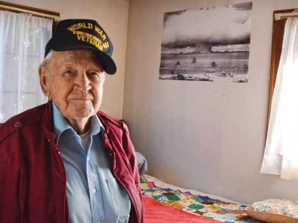 Witness to history: World War II vet reflects on conflict, atomic bomb