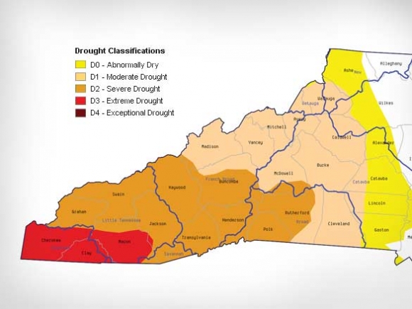 Drought becomes extreme in far western N.C.