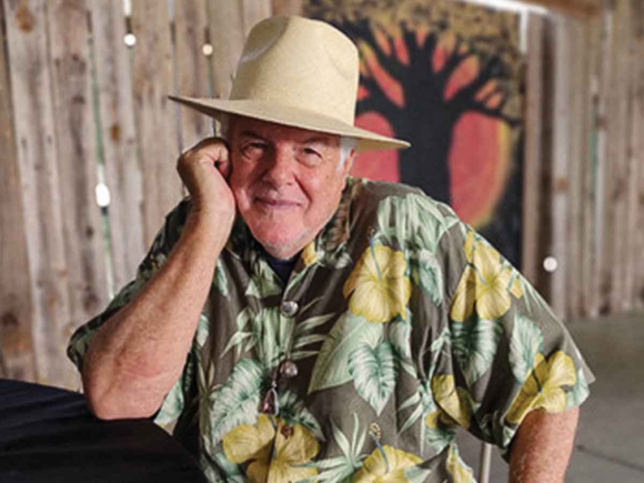 The ‘Cosmic Cowboy’ Peter Rowan. (Garret K. Woodward photo)