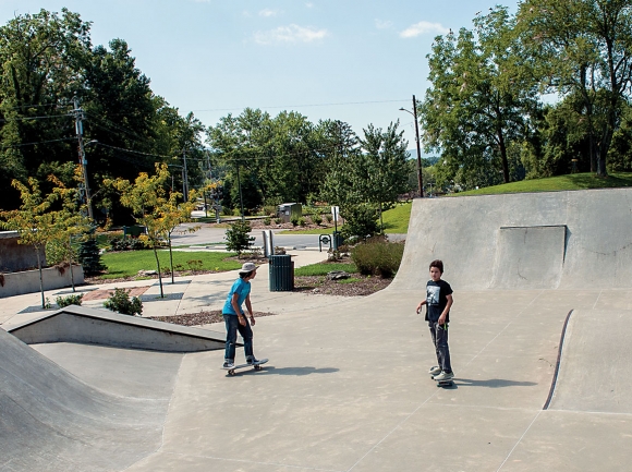 Waynesville skatepark.