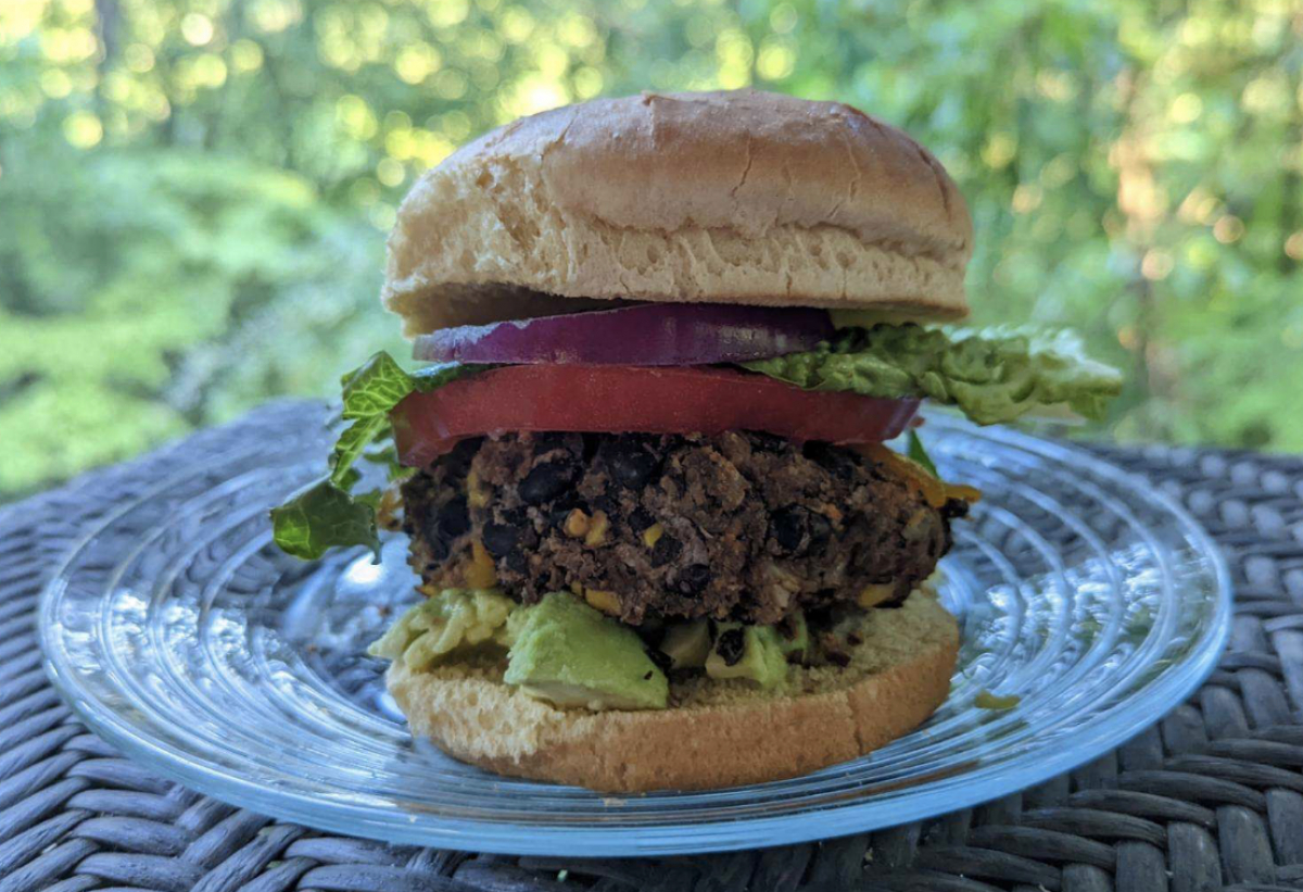 Homemade Black Bean Burgers