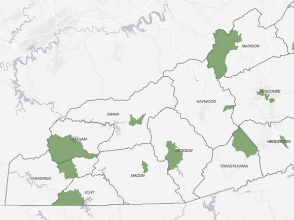 Every county in Western North Carolina has at least one opportunity zone. N.C. Department of Commerce photo