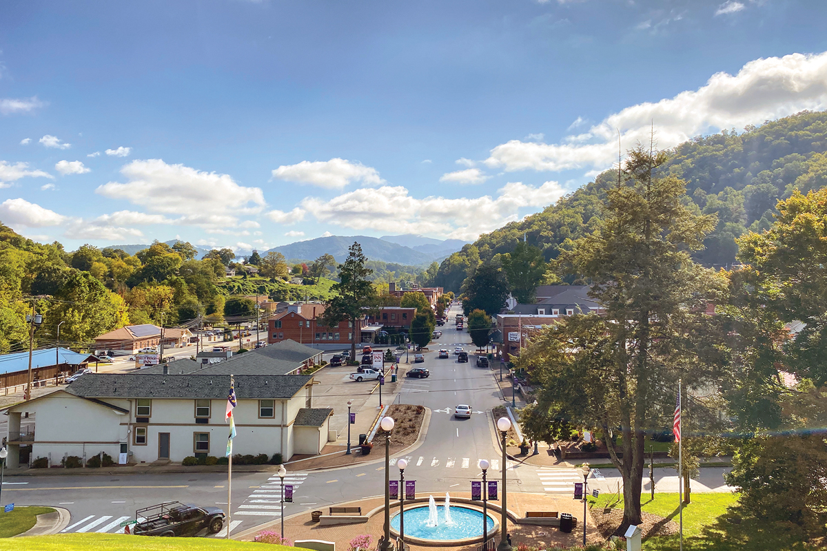 Downtown Sylva. Hannah McLeod photo